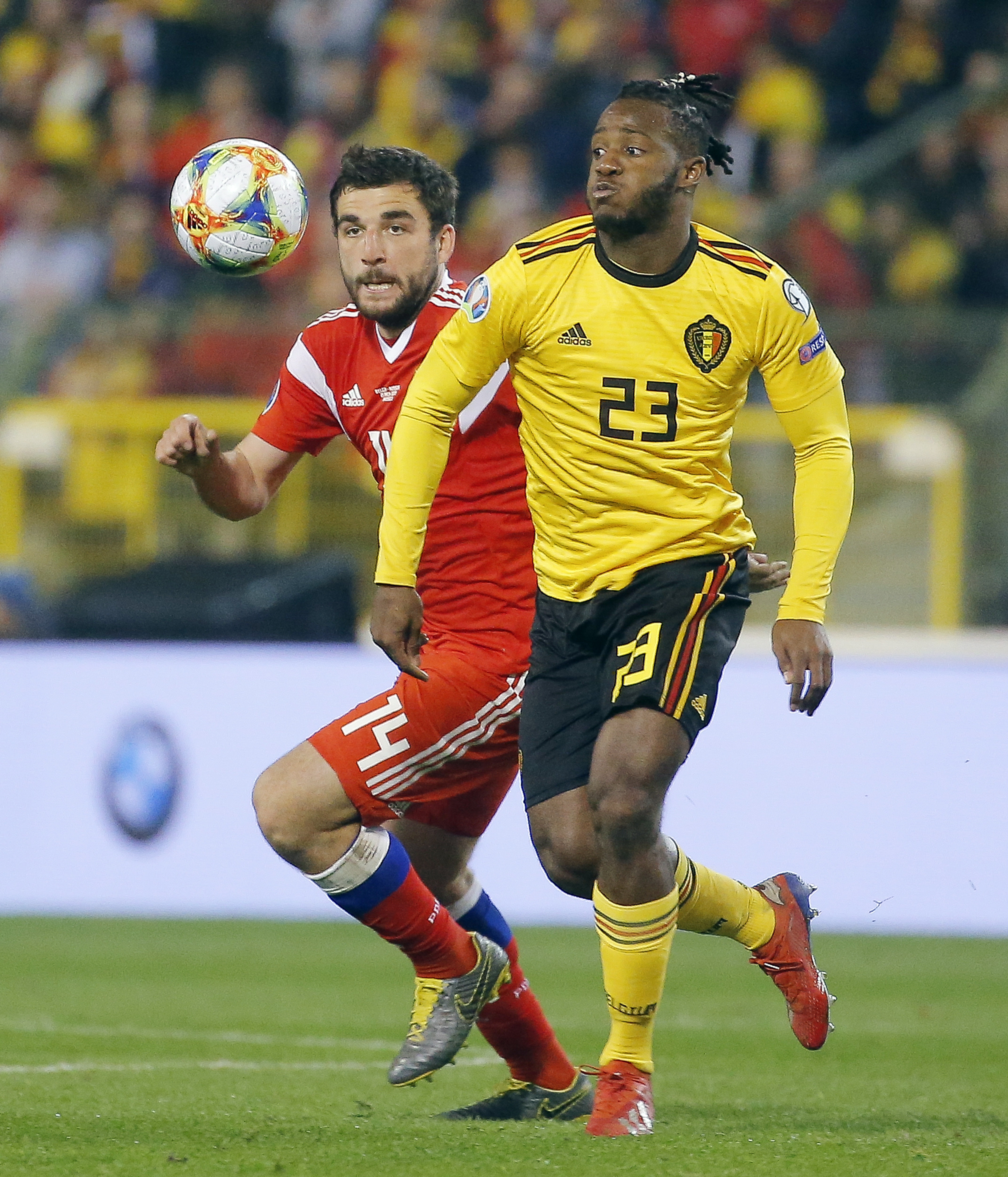 比利时面临俄罗斯挑战，欧锦赛预选赛正酣的简单介绍